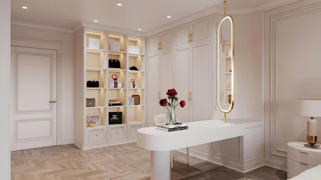 Thiết Kế Nội Thất Biệt Thự Cổ Điển Hoàng Gia - Ảnh 4
