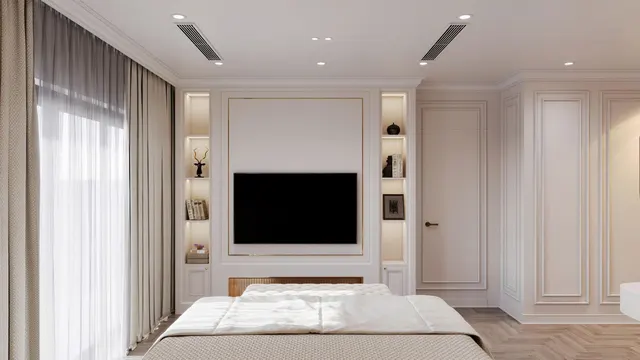 Thiết Kế Nội Thất Biệt Thự Cổ Điển Hoàng Gia - Ảnh 5