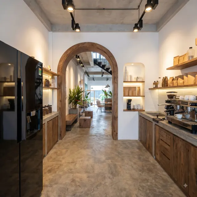 Thi Công Quán Cafe Rustic Wabi-Sabi Coffee - Ảnh 7