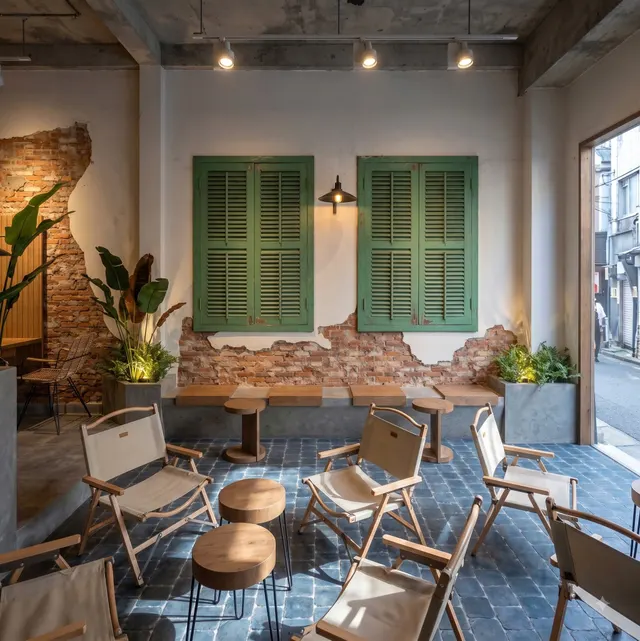 Thi Công Quán Cafe Rustic Wabi-Sabi Coffee - Ảnh 8