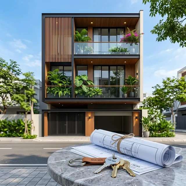 Chi tiết xây nhà trọn gói - Ảnh 1